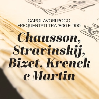 Copertina Capolavori poco frequentati tra '800 e '900: cinque Sinfonie