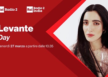 Levante Day a Radio2 