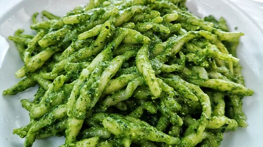 Trofie al pesto genovese