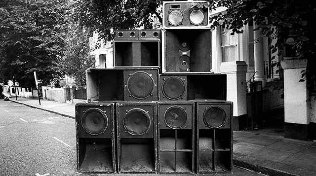 I sound system del canevale di Notthing HIll - di Brian David Stevens